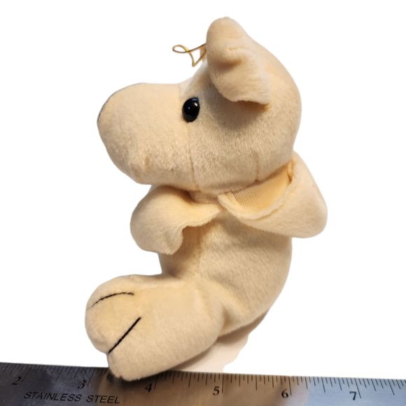 Kipp Puppy Dog Stuffed Animal Plush 5" Tan - Picture 8 of 8